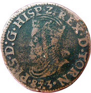 1 Liard - Philip II obverse image