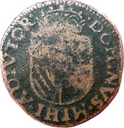 1 Liard - Philip II reverse image