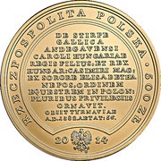 500 Zlotys Ludovicus Hungarus obverse image