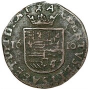1 Liard - Albert and Isabella obverse image