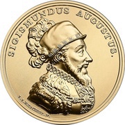 500 Zlotys Sigismundus Augustus, Poland, 2017 reverse image