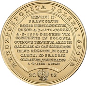 500 Zlotys Henricus Valesius obverse image