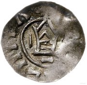 Denier - Boleslaus I the Brave unknown mint, Poland, 992-1006 reverse image