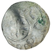 Denier - Boleslaus I the Brave unknown mint, Poland, 1000-1025 reverse image