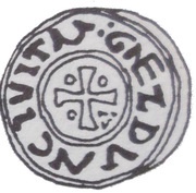 Denier - Boleslaus I the Brave unknown mint, Poland, 1000-1025 reverse image