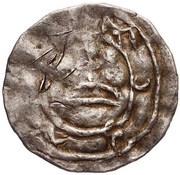 Denier - Mieszko II Lambert unknown mint obverse image