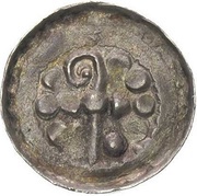 Denier krzyżowy - Bolesław II the Generous Kraków mint obverse image