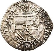 2 Patards - Philip II, Belgium, 1593-1595 reverse image