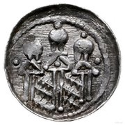 Denier - Bolesław II the Generous Kraków mint, Poland, 1058-1080 reverse image