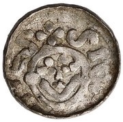 Denier - Bolesław II the Generous Wrocław mint, Poland, 1058-1080 reverse image