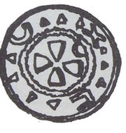Denier - Sieciech Kraków or Sieciechów mint, Poland, 1090-1100 reverse image