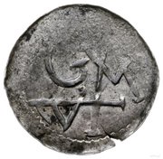 Denier - Sieciech Kraków or Sieciechów mint, Poland, 1090-1100 reverse image