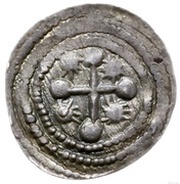 Denier - Boleslaus III Wrymouth Kraków mint, Poland, 1107-1138 reverse image