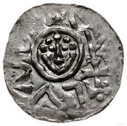 Denier - Boleslaus III Wrymouth Wrocław mint obverse image