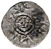 Denier - Boleslaus III Wrymouth Wrocław mint, Poland, 1107-1138 reverse image