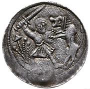 Denier - Ladislaus II the Exile Kraków mint, Poland, 1138-1146 reverse image