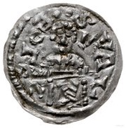 Denier - Boleslaus IV the Curly Kraków mint obverse image