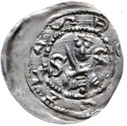 Denier - Boleslaus IV the Curly Kraków mint obverse image