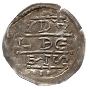 Denier - Boleslaus IV the Curly Kraków mint, Poland, 1157-1166 reverse image