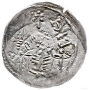 Denier - Boleslaus IV the Curly Kraków mint obverse image
