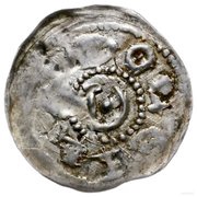 Denier - Boleslaus IV the Curly Kraków mint obverse image