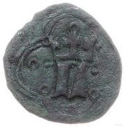 Russian Denier - Louis I of Hungary Lwów mint obverse image