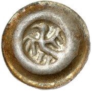Denier Bracteate - Ladislaus I the Short Sandomierz mint obverse image