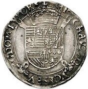 Schelling - Albert and Isabelle Peacock type, Belgium, 1612-1621 reverse image