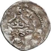 Denier kaliski - Casimir III the Great Kalisz mint, Poland, 1333-1370 reverse image