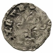 Denier poznański - Casimir III the Great Poznań mint, Poland, 1333-1370 reverse image