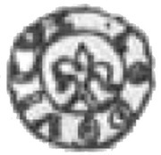 Denier - Louis I of Hungary Kraków mint, Poland, 1370-1382 reverse image