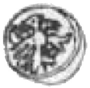 Denier - Louis I of Hungary Kraków mint reverse image