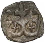Denier - Ladislaus II Jagiellon Kraków mint obverse image
