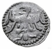 Denier wschowski - Ladislaus II Jagiellon Wschowa mint, Poland, 1386-1434 reverse image