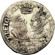 ½ Florin - Albert and Isabella obverse image