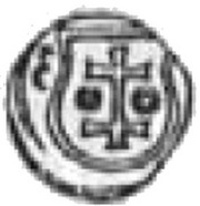 Denier wschowski - John I Albert Wschowa mint, Poland, 1492-1501 reverse image