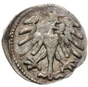 Denier litewski - Alexander I Jagiellon Wilno mint obverse image