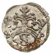 Denier koronny - Sigismund I the Old Kraków mint obverse image