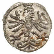 Denier koronny - Sigismund I the Old Kraków mint, Poland, 1506-1548 reverse image