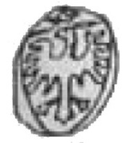 Denier gdański - Sigismund I the Old Gdańsk mint obverse image