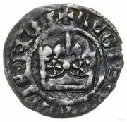 Ćwierćgrosz / Kwartnik mały - Casimir III the Great Kraków mint, Poland, 1333-1370 reverse image