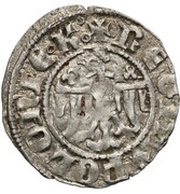 Kwartnik - Casimir III the Great Kraków mint, Poland, 1330-1370 reverse image
