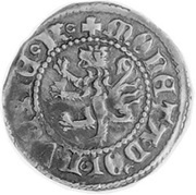 Kwartnik ruski - Casimir III the Great Lwów mint, Poland, 1333-1370 reverse image