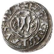 Kwartnik ruski - Władysław Opolczyk Lwów mint, Poland, 1372-1387 obverse image