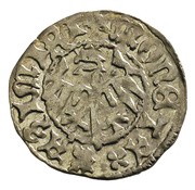 Półgrosz - Casimir IV Jagiellon Kraków mint obverse image