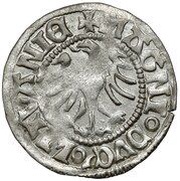 Półgrosz litewski - Alexander I Jagiellon Wilno mint reverse image