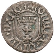 Szeląg gdański - Casimir IV Jagiellon Gdańsk mint reverse image
