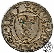 Szeląg gdański - Sigismund I the Old Gdańsk mint, Poland, 1524-1526 reverse image