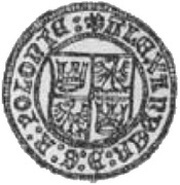Grosz litewski - Alexander I Jagiellon Wilno mint obverse image