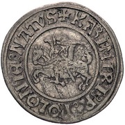 Grosz głogowski - Sigismund I the Old as Prince of the Duchy of Głogów Głogów mint, Poland, 1498-1506 reverse image